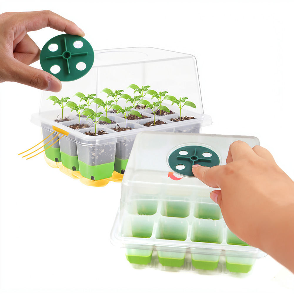 ถาดปลูกต้นกล้าซิลิโคนนุ่ม กล่อ - Indoor Plants บทวิจารณ์และราคา